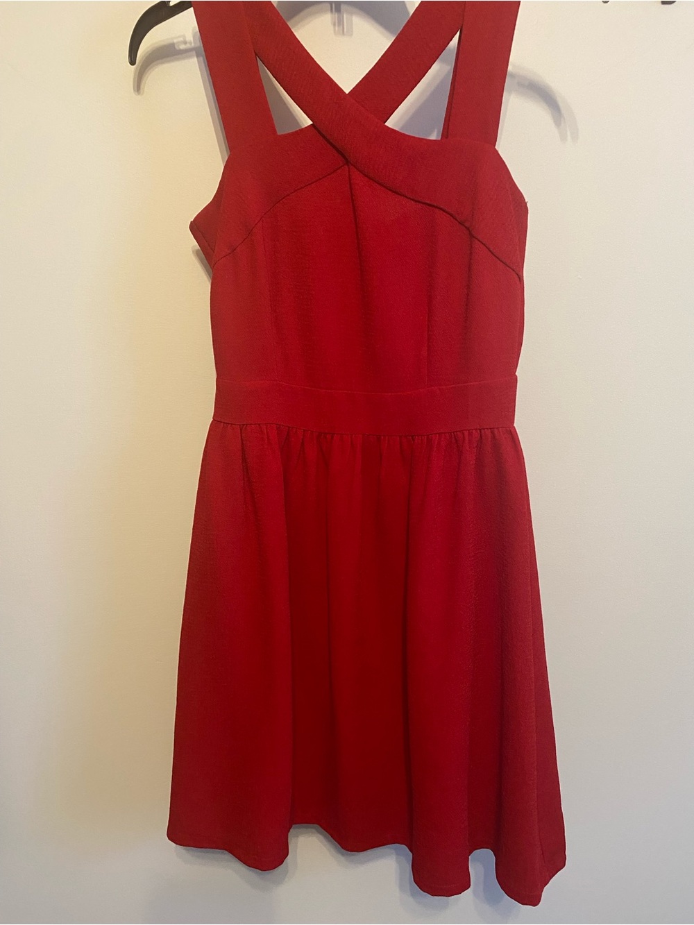 Ya Los Angeles Red Fit & Flare Dress